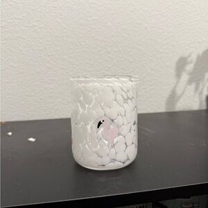 Flamingo Icon Juice Glass Anthropologie